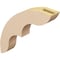 Ekena Millwork 3-inch W x 18-inch D x 18-inch H Ozark Rough Cedar Woodgrain TimberThane Knee Brace, Primed BRCUR03X18X18OZKRCPR - alternate 3